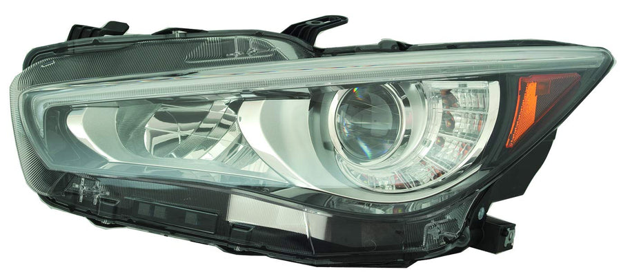 For Infiniti Q-50 18-23 / Hybrid 18 Headlight Full LED without Adaptive Headlight Driver Side | DOT Certified 26060-6HH7A | IN2502179 ACK
