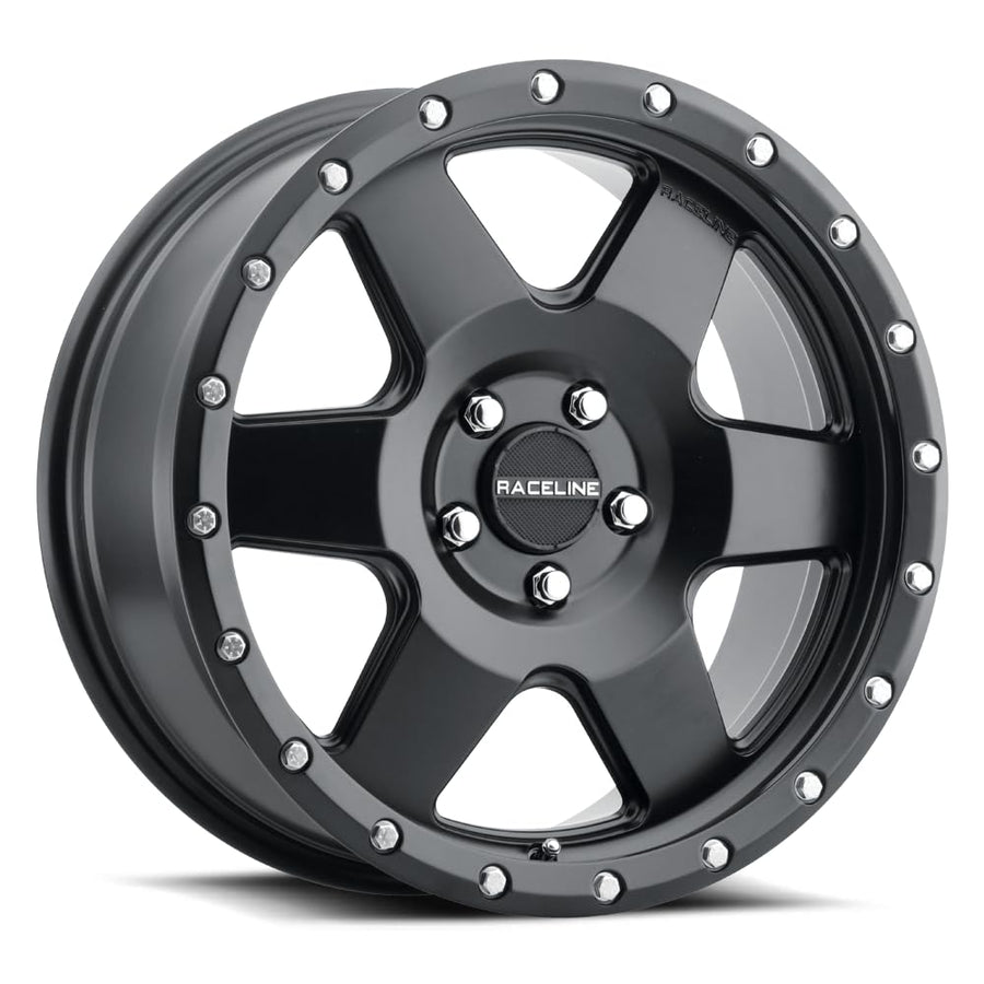 Raceline 946B BOOST Satin Black Wheel (18 x 8. inches /5 x 127 mm, 35 mm Offset)
