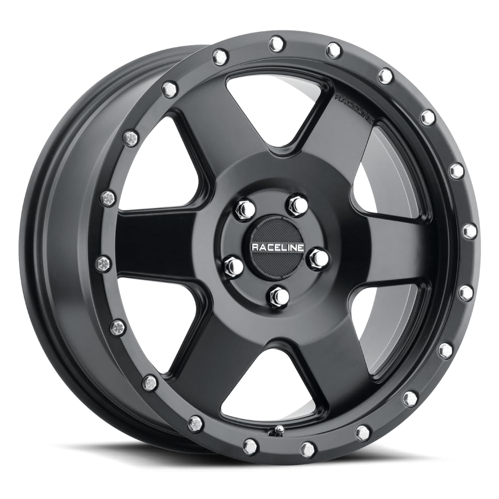 Boost Raceline Wheels 946B CUV Satin Black Wheel (18 x 8. inches /5 x 127 mm, 35 mm Offset)
