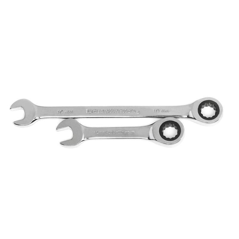 34 Pc. GEARWRENCH Standard & Stubby Ratcheting Wrench Set, SAE & Metric - 85034