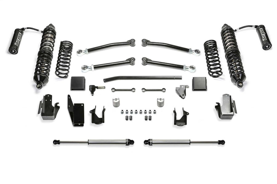 20-22 Jeep JT Fabtech 4WD Diesel 5in Trail w/DLSS 2.5 Coilover Resi & RR DLSS (K4215DL)