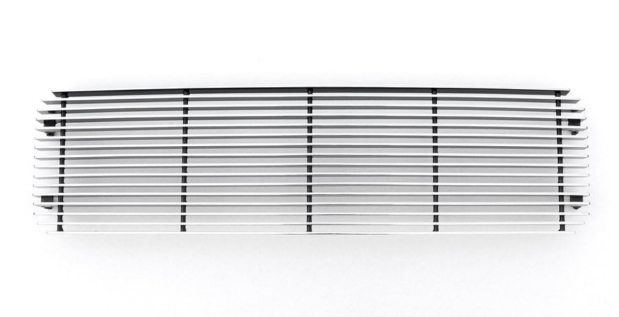 Horizontal T-Rex 25780 Aluminum Polished Finish Billet Bumper Grille Bolt-on for Nissan Titan Armada