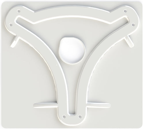 KING Antenna Mounting Plate MB8200 for KING Jack and OmniPro OTA Antennas, White