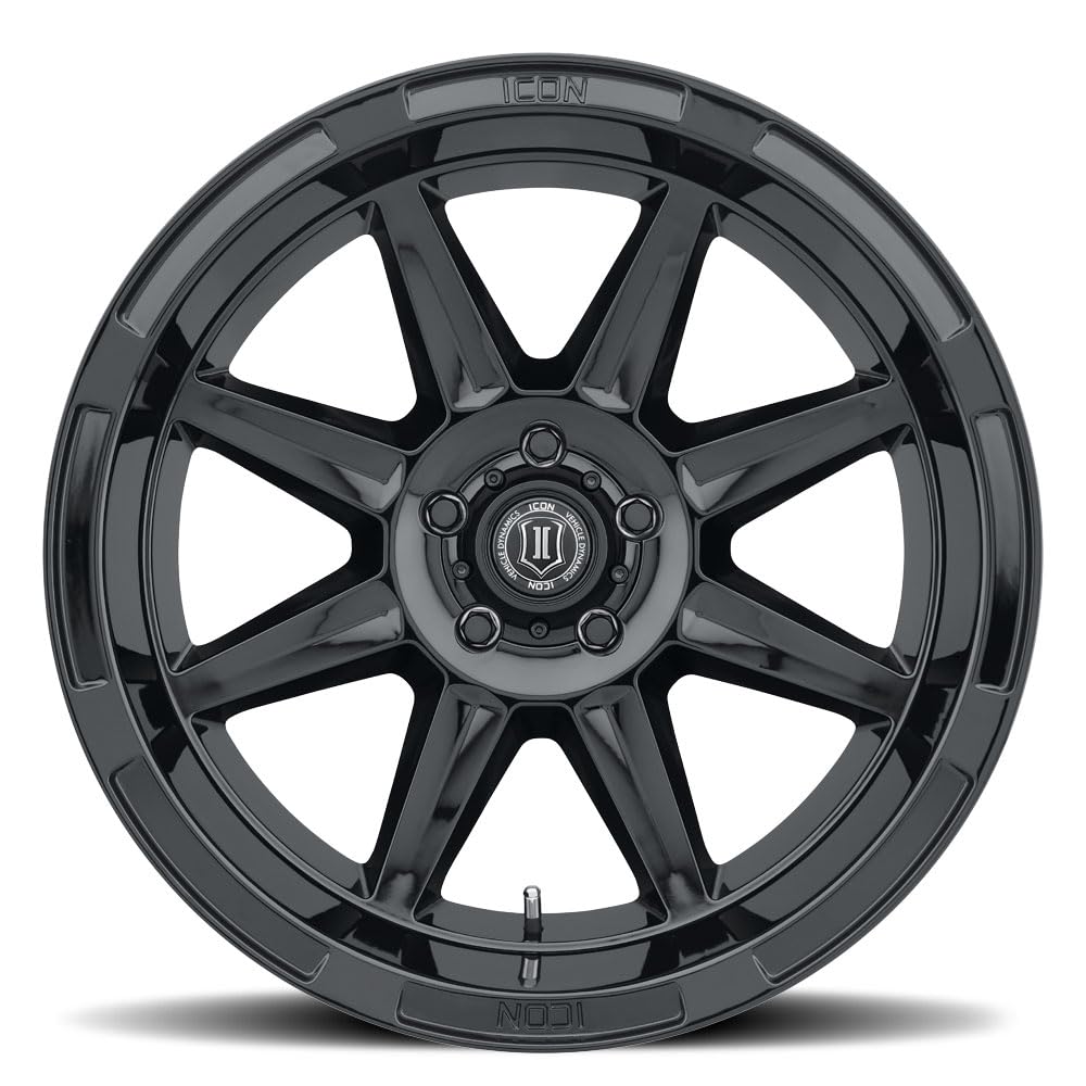 ICON Alloys Bandit, 20 x 10/6 x 5.5, Gloss Black, 24mm Offset, 4.5" BS, 6020108345GB