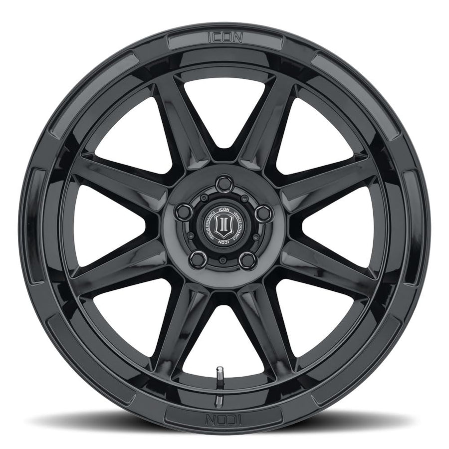 ICON Alloys Bandit, 20 x 10/6 x 5.5, Gloss Black, 24mm Offset, 4.5" BS, 6020108345GB