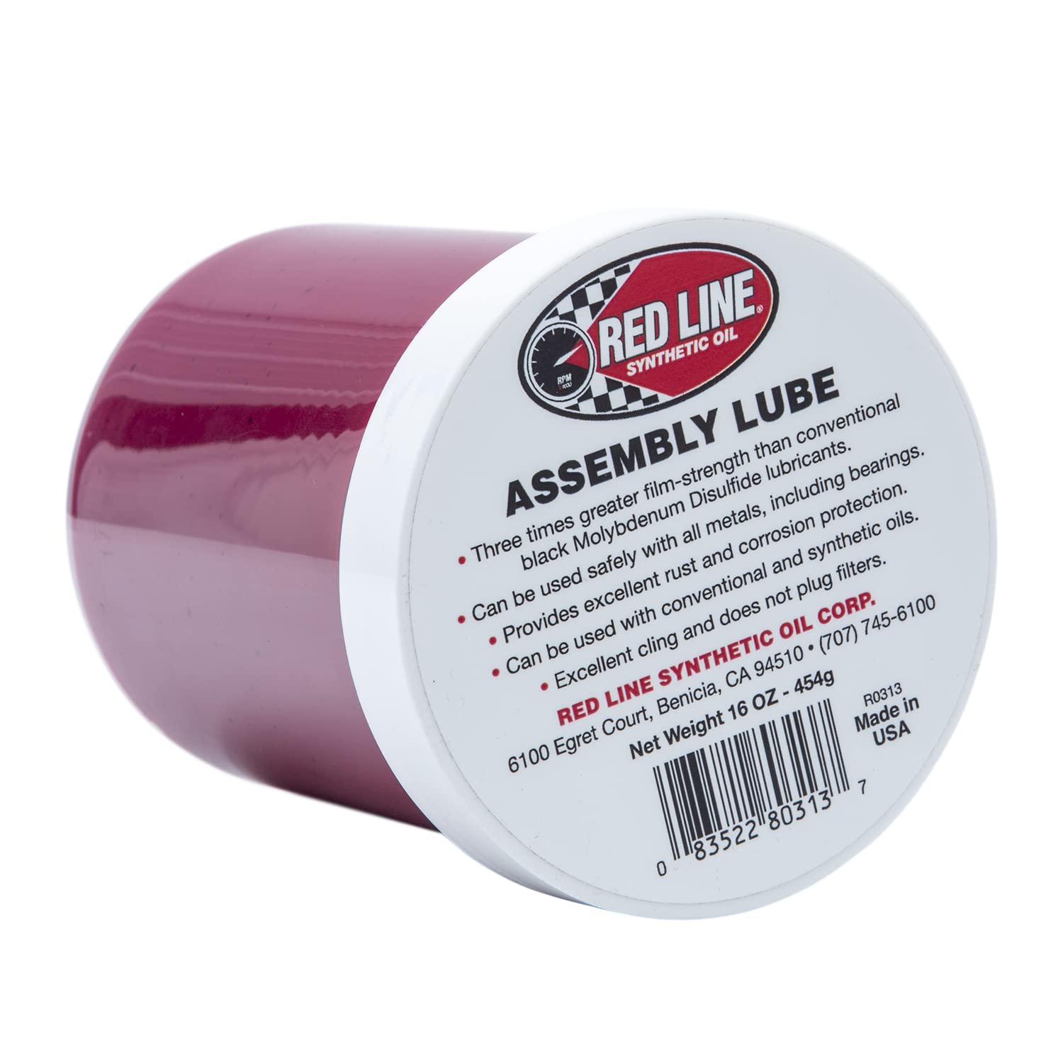 80313 Red Line Assembly Lube - 16 Ounce Jar