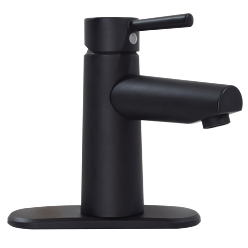VALTERRA Premium PF232703 Single Handle Vessel Lavatory - Matte Black