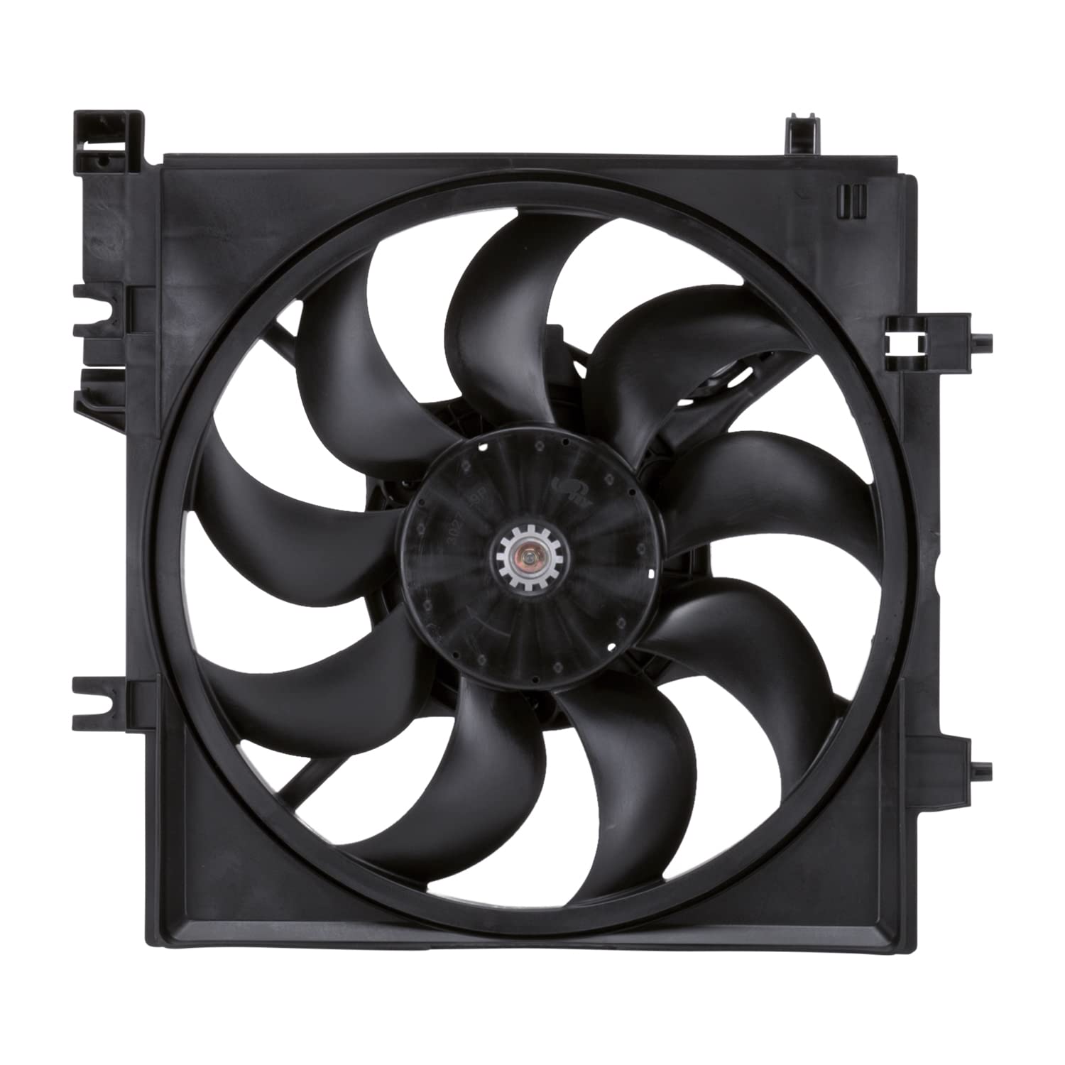 Subaru Left TYC 601260 Compatible with Replacement Cooling Fan Assembly, Black