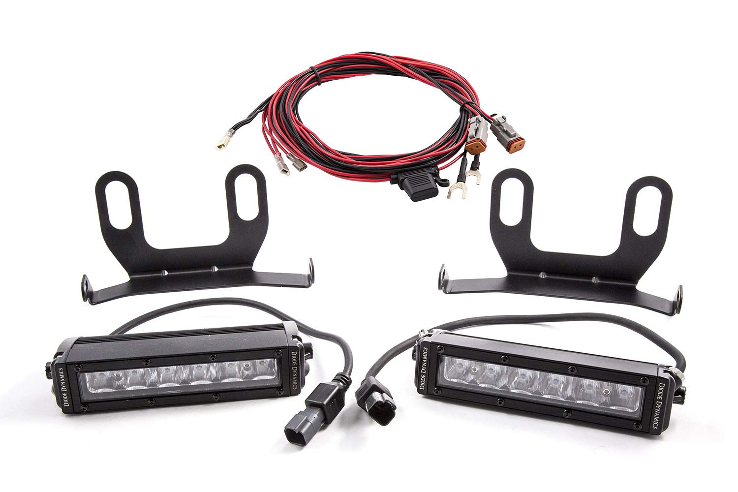 2013 Ram Standard Stage Series 6 Inch Kit White Wide Diode Dynamics