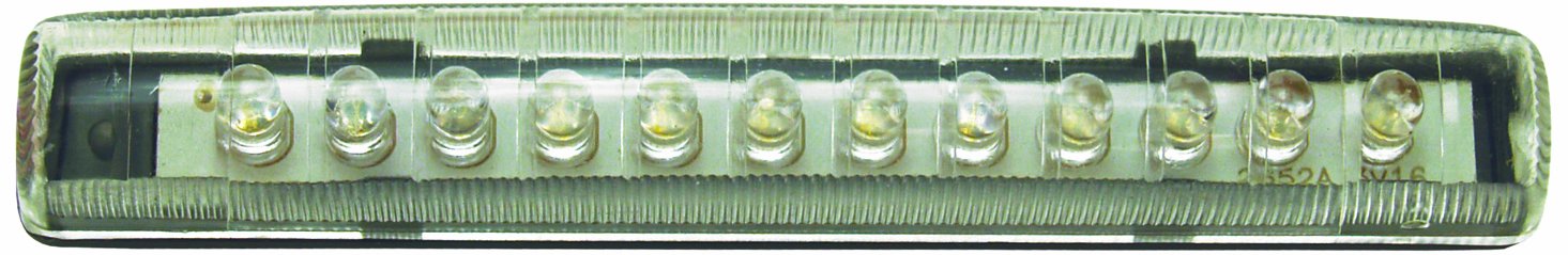 12 Diode LED Brake Light Pacer Performance Clear/Blue 20-726