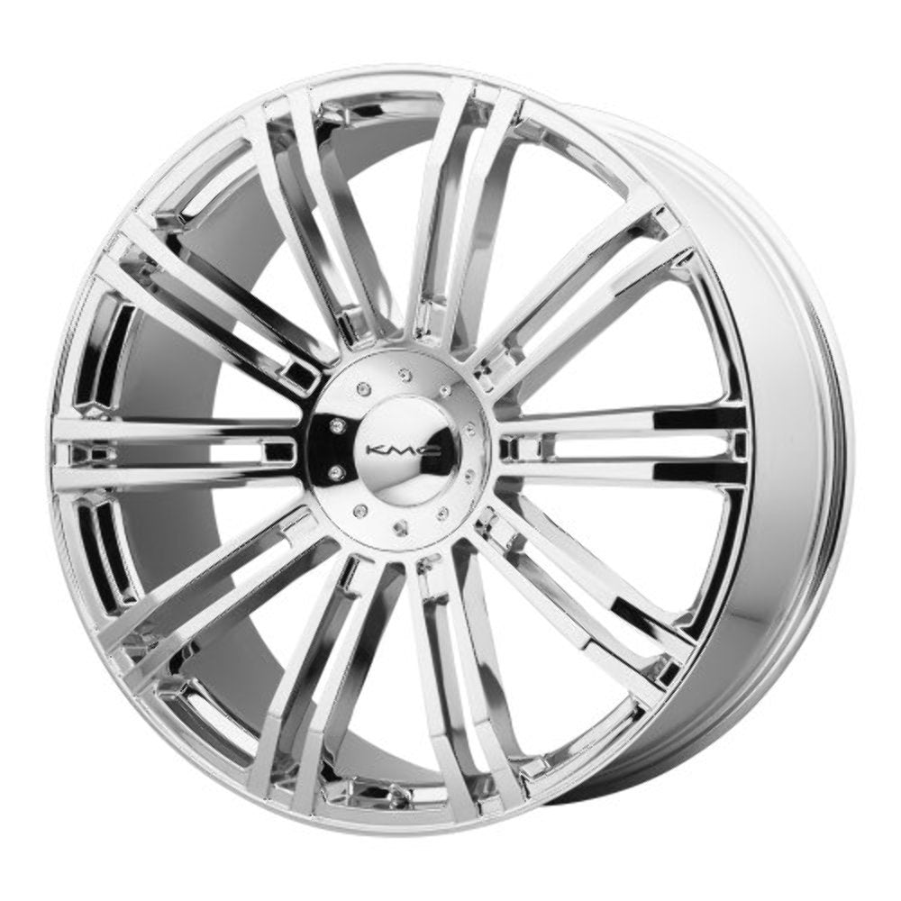 D2 KMX Wheels with Chrome Finish (24x9.5"/6x5.5")
