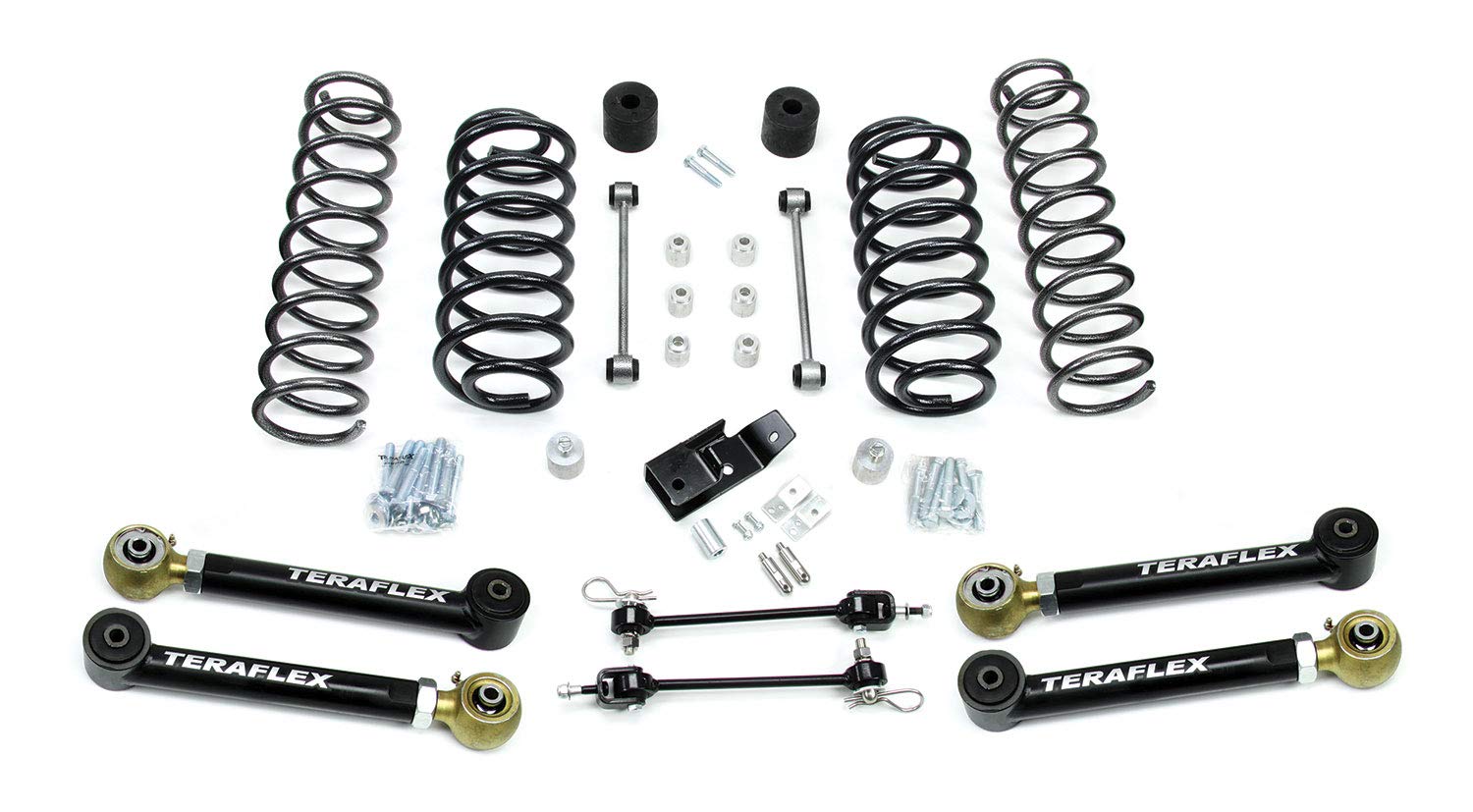 3" TeraFlex Suspension System w/ 4 Short Control Arms – No Shocks