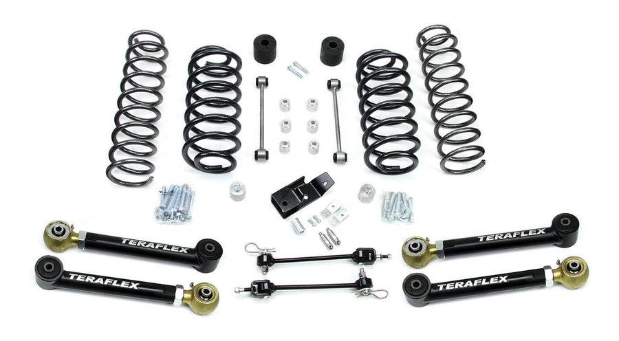 3" TeraFlex Suspension System w/ 4 Short Control Arms – No Shocks
