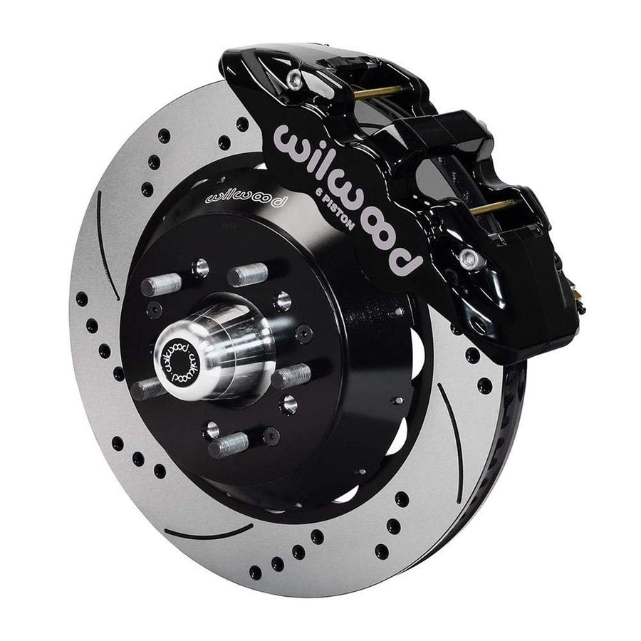 Front AERO6 Hub Kit,14.00,Drilled