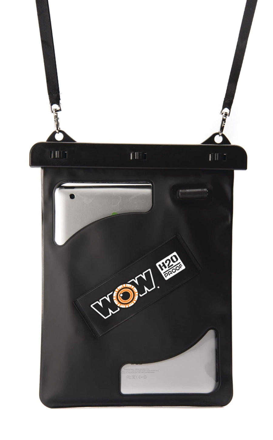 WOW H2O Proof World of Watersports Mini Tablet Holder 6 inch x 10 inch Large Waterproof, Snowproof, Dustproof and Sandproof Smartphone Holder, 18-5030