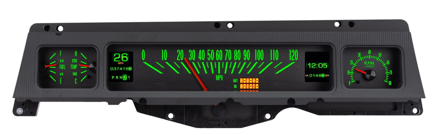 Dakota Digital Retrotech Gauge RTX-66C-NOV-X Instrument System Compatible with 1966-67 Chevy Nova