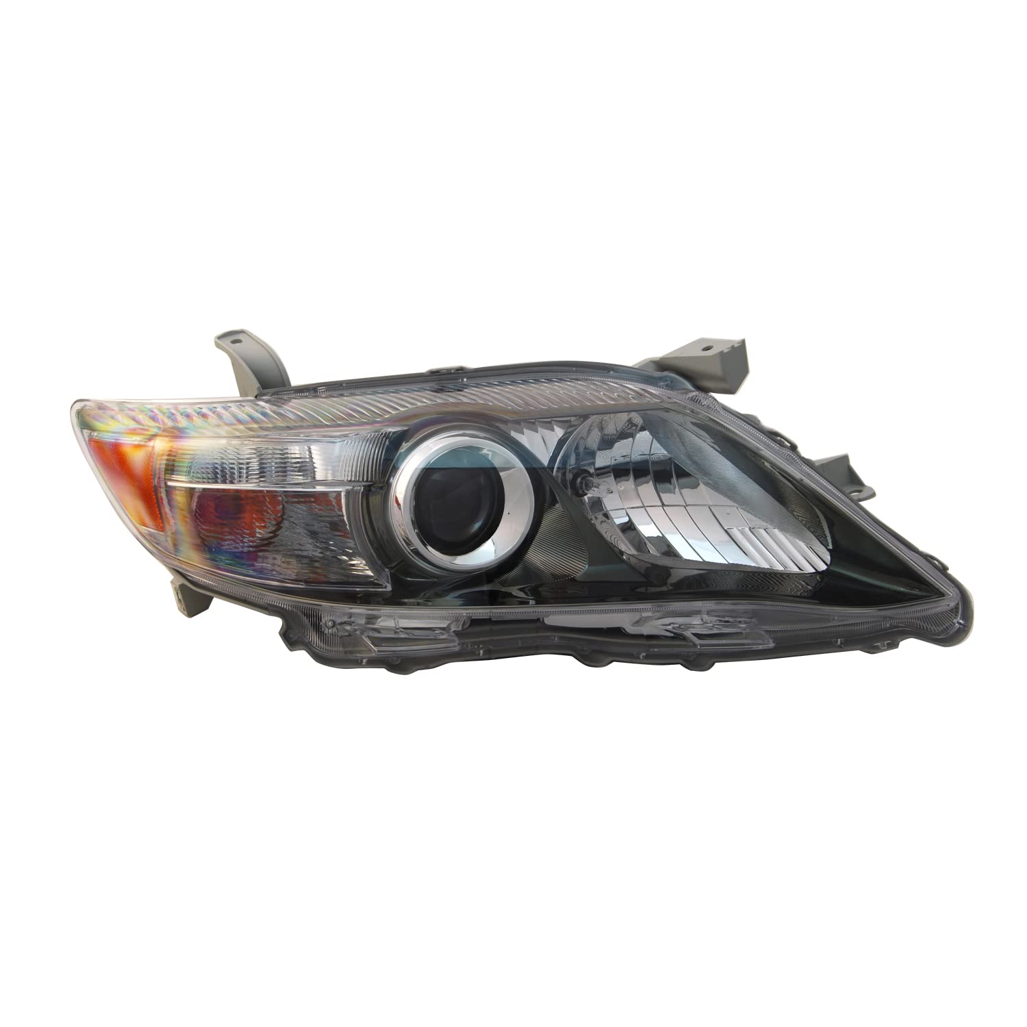 Left TYC Headlight Assembly Compatible with 2010-2011 Toyota Camry