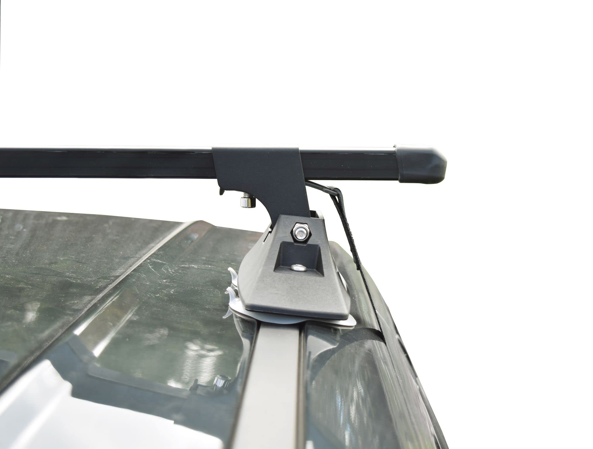 VersaRail™ Single Roof Rack - Square Crossbar - Bare Roof - Steel - 58" Long