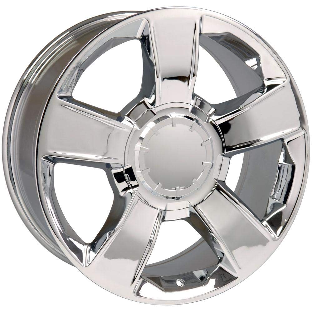 20 Inch OE Wheels CV79 Rim Fits Tahoe Style 6x139.7 20x8.5 Chrome - Hollander 5651 (1)