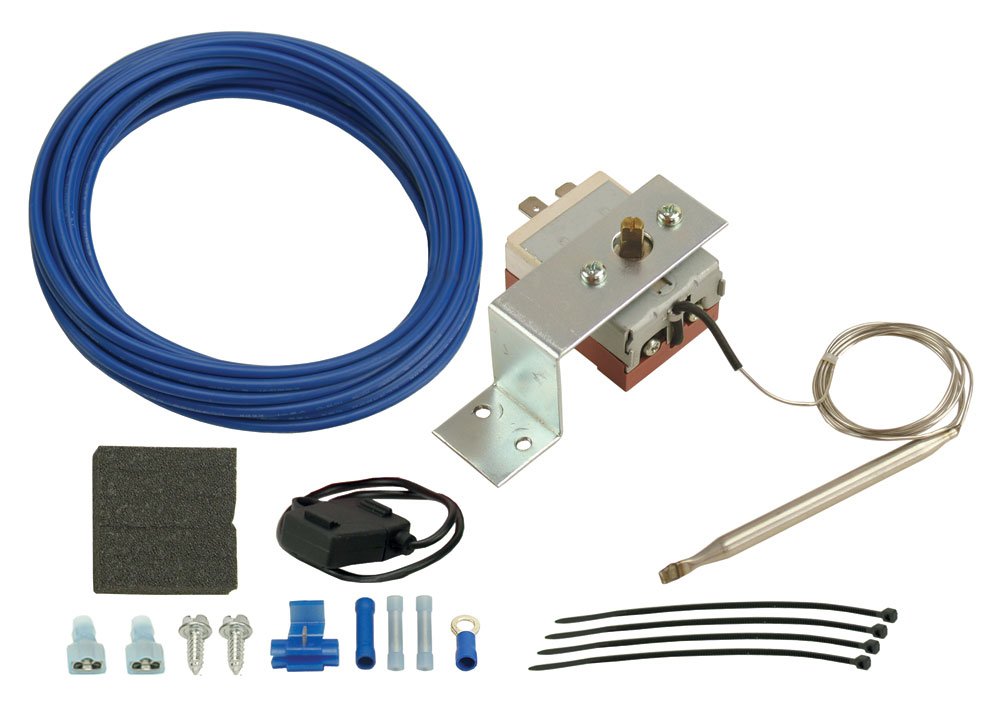 Mechanical Fan Controller, Black Derale 16769