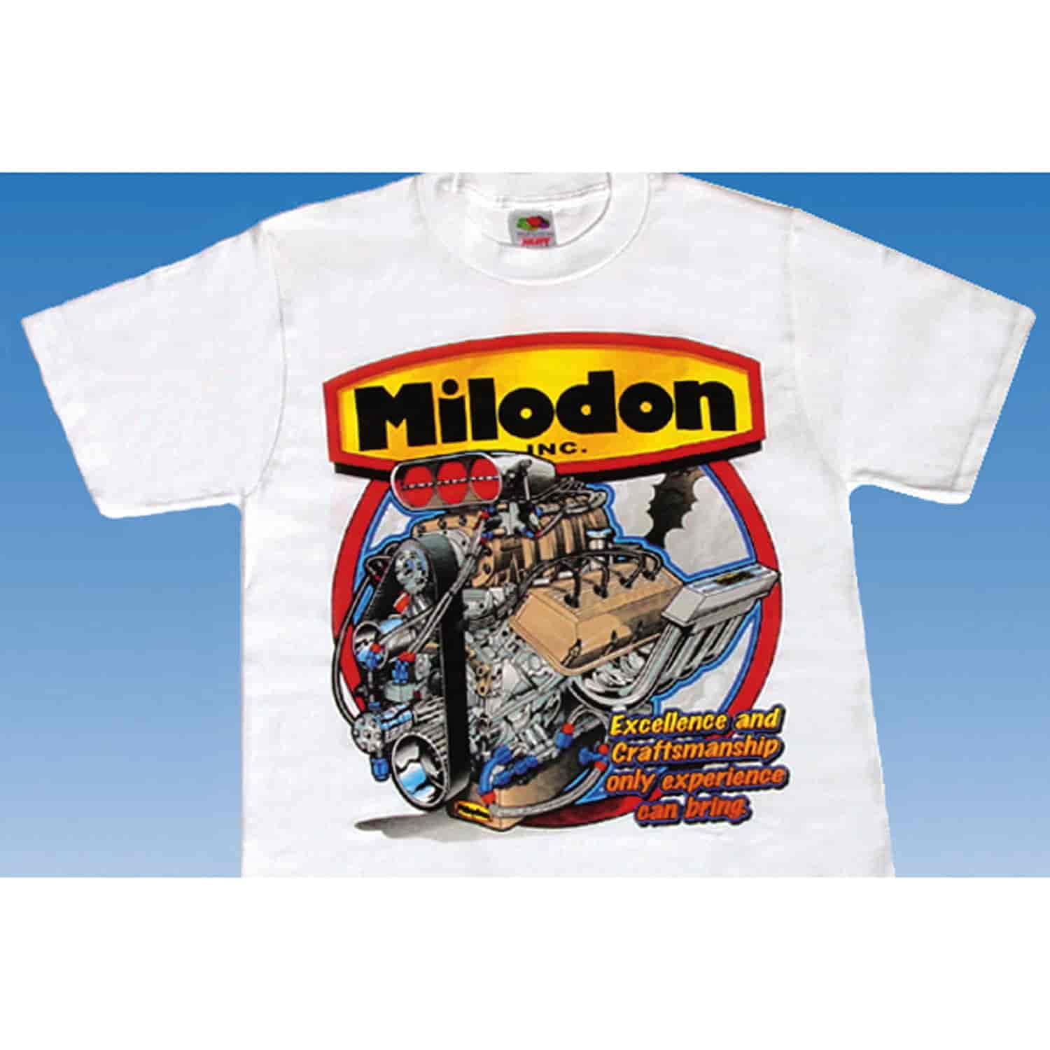 Hemi Milodon X-Large White T-Shirt