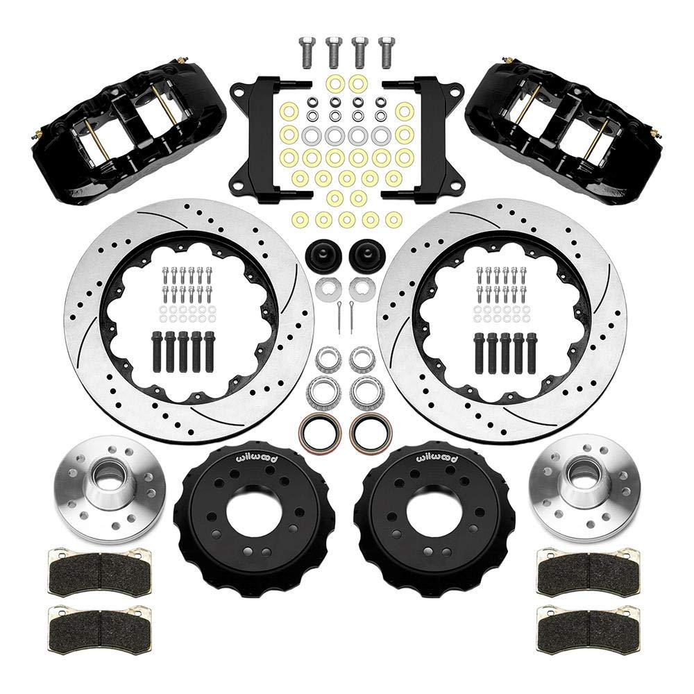 AERO6 Big Brake Front Brake Kit Wilwood 140-15943-D, Drilled