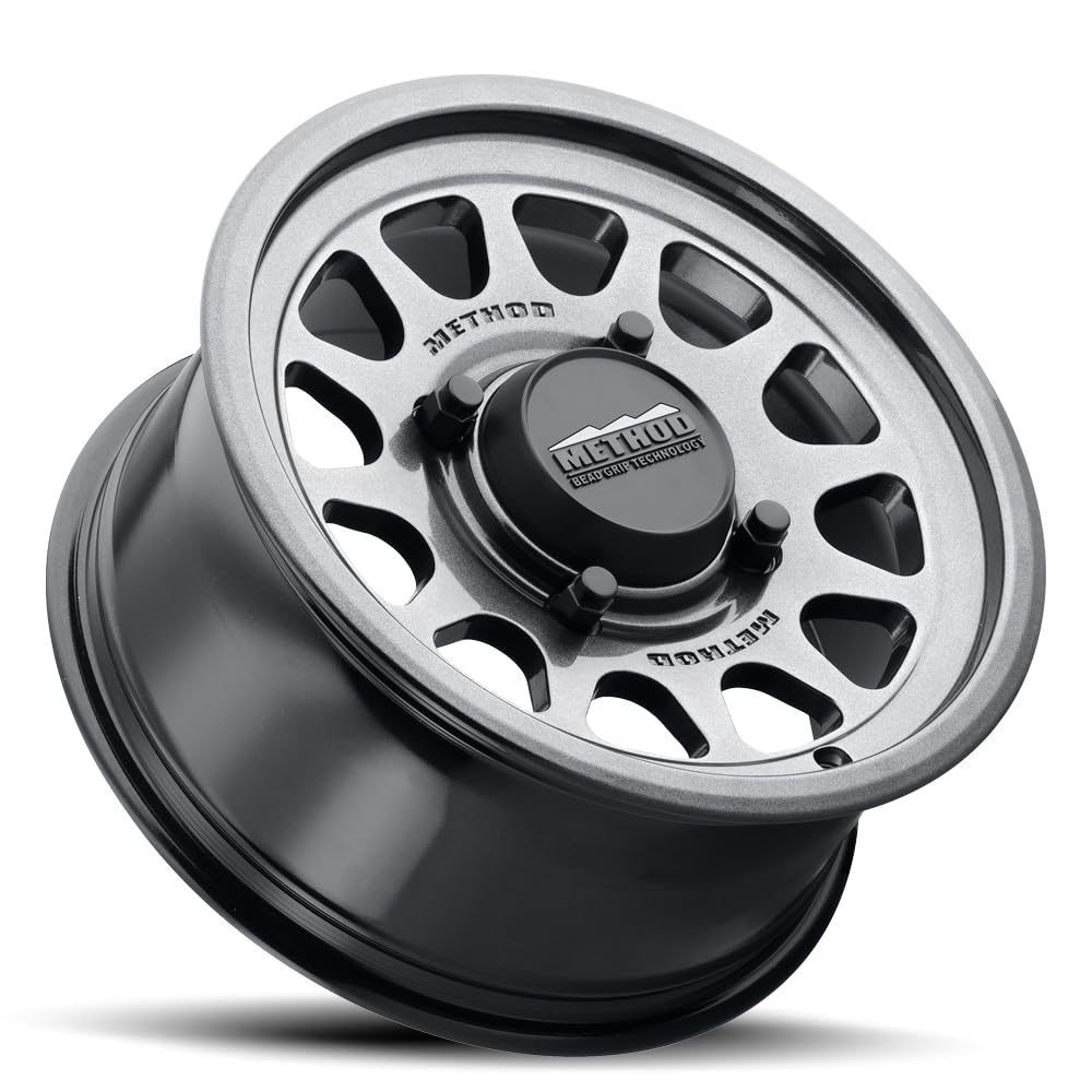Method Race Wheel 15x7" UTV Bead Grip 4x136, 38mm offset 5.33" Backspace, MR414570471252