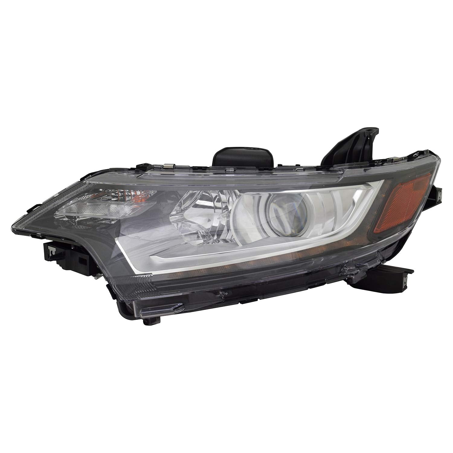 Left TYC Headlight Assembly Compatible with 2016-2020 Mitsubishi Outlander