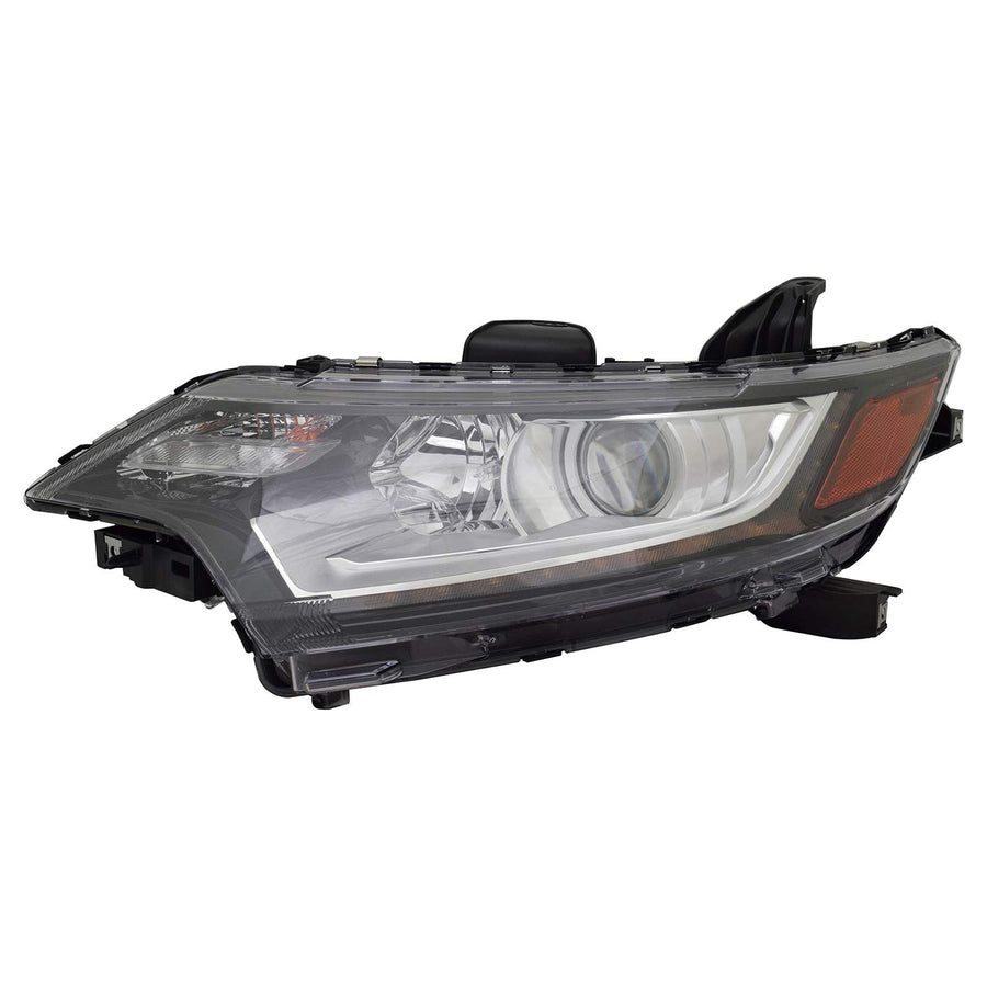 Left TYC Headlight Assembly Compatible with 2016-2020 Mitsubishi Outlander