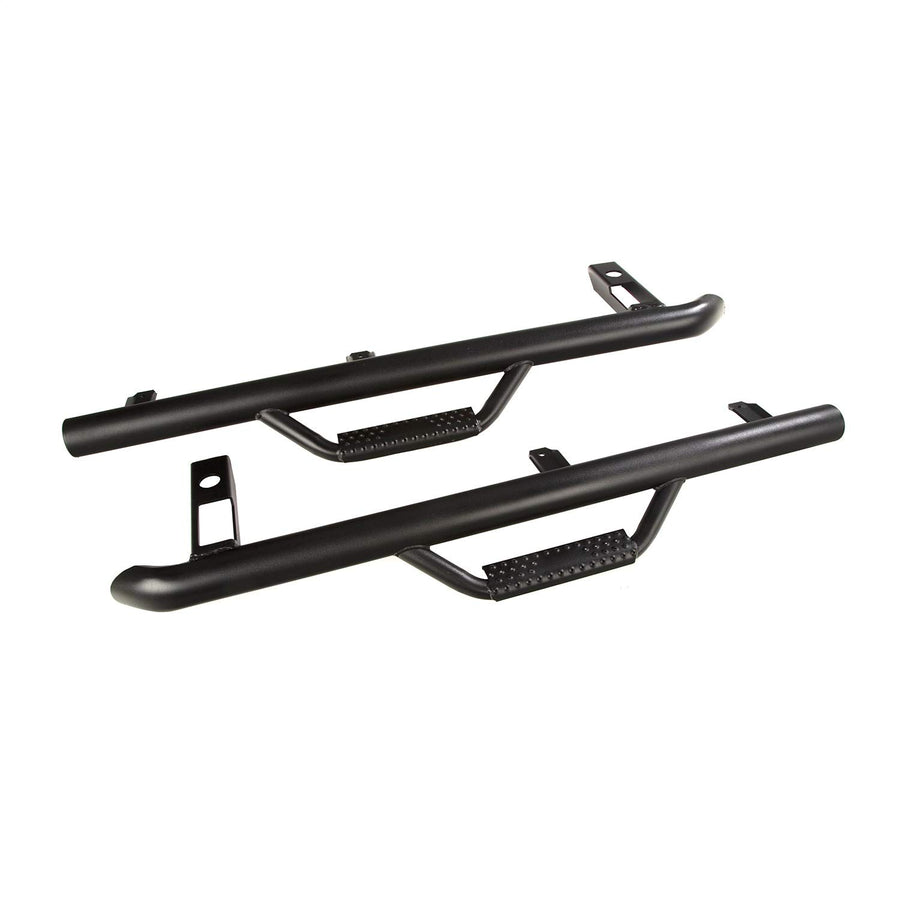 Spartan Nerf Bar Kit | Rugged Ridge, Textured Black | 11596.11 | Fits 1997-2006 Jeep Wrangler TJ