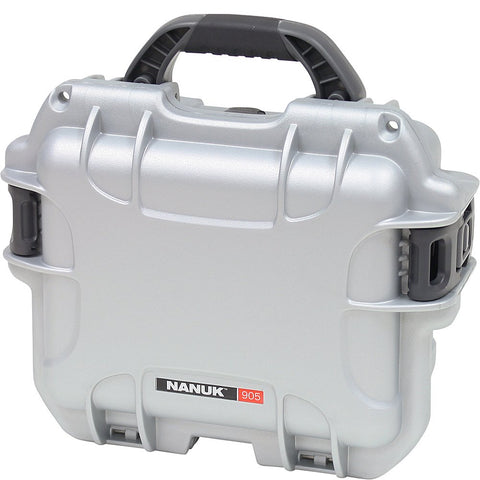 Waterproof Nanuk 905 Hard Case Empty - Silver
