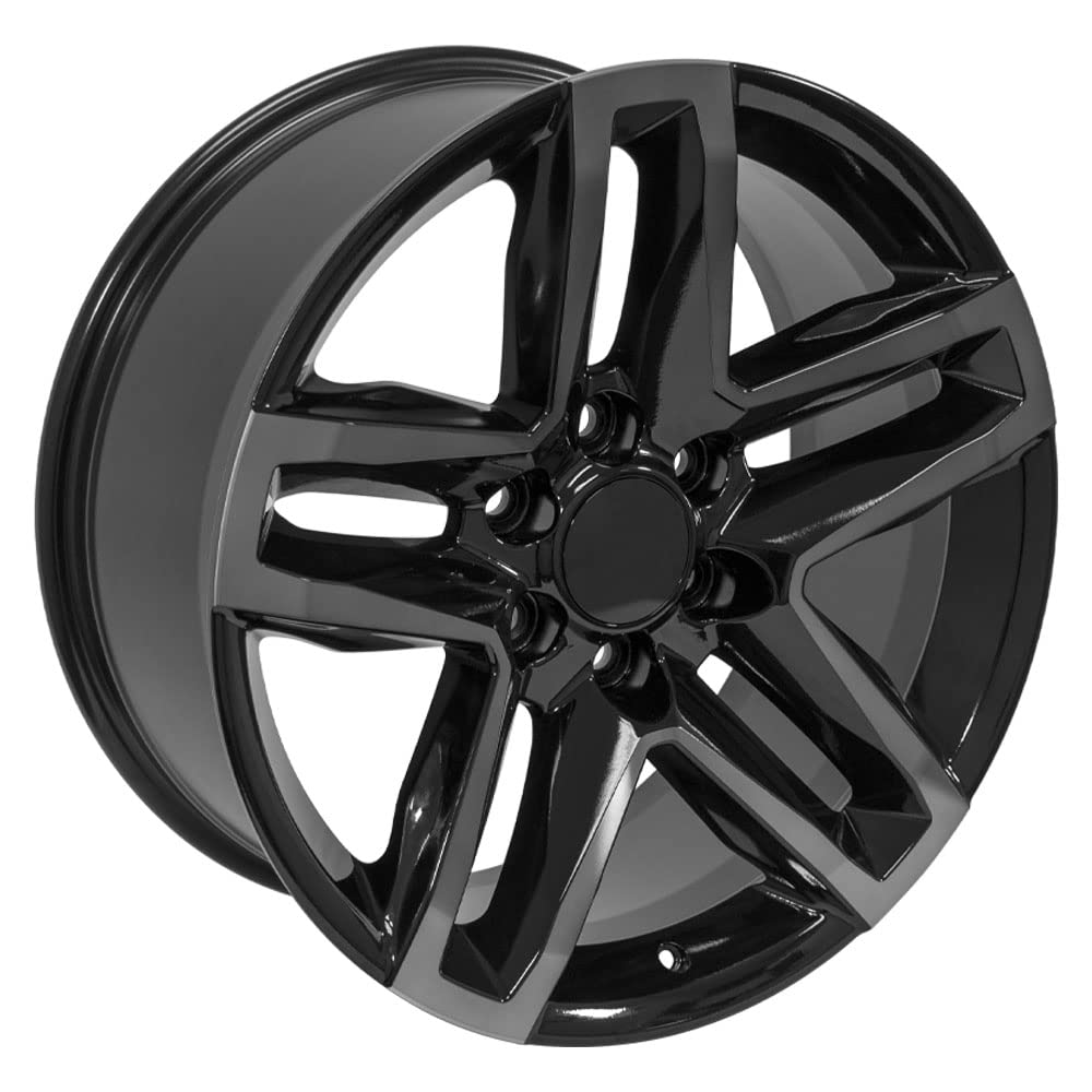 20 inch Rim OE Wheels LLC Fits Silverado Trail Boss Wheel CV34B 20x9 Black Hollander 5911