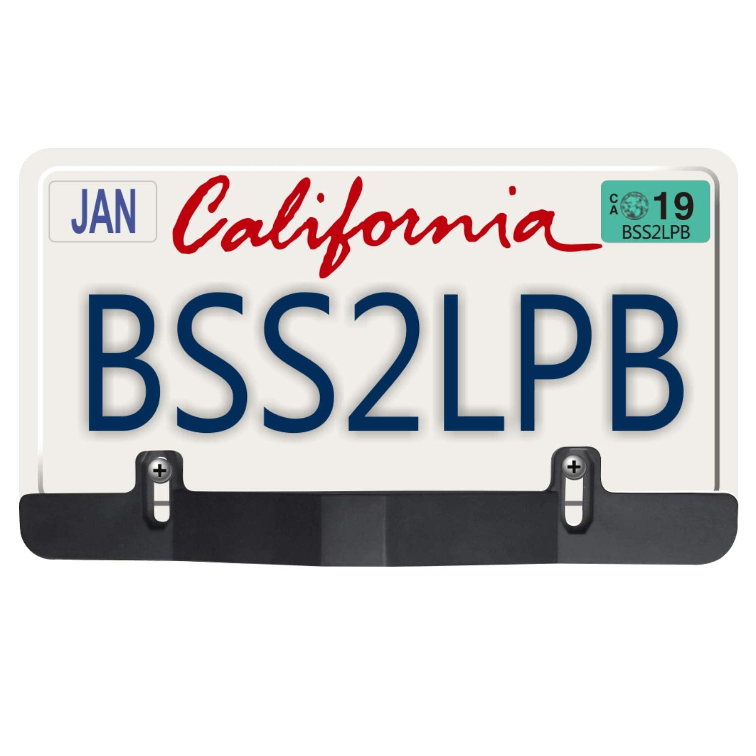 License Plate Bar BSS2LPB Microwave Radar Blindspot Detection System