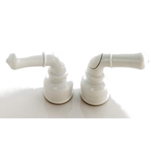 AMERICAN BRASS UCCW Brass HOT&Cold CHRTEAPOTHDL WH