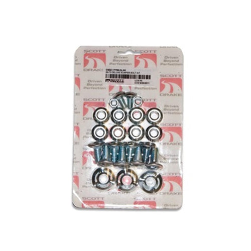 Bumper Bolt Kit Deluxe Scott Drake C9ZZ-17758-DLXK 28 Piece Kit