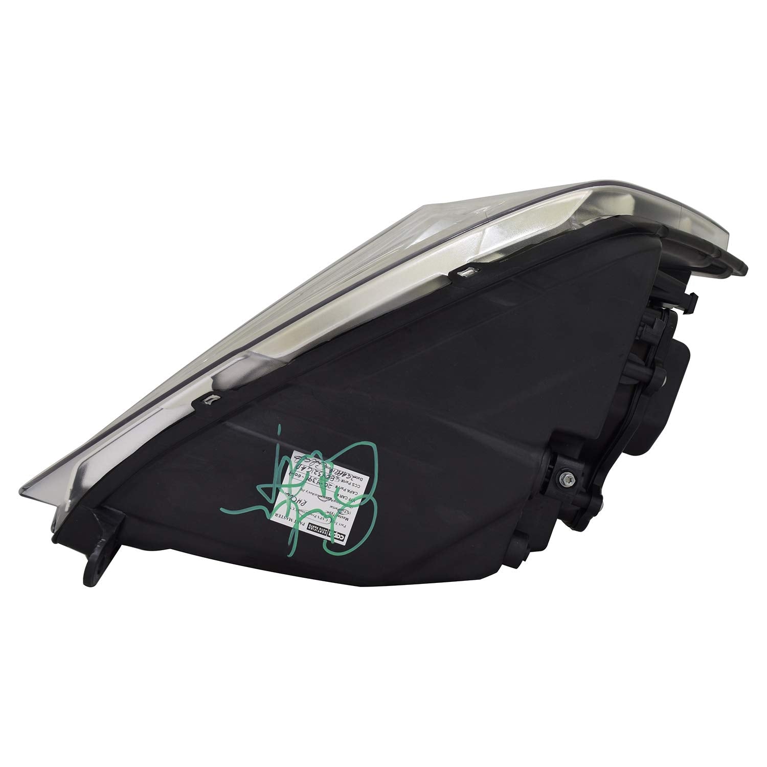 Right TYC Headlight Assembly Compatible with 2013-2015 Dodge Ram 1500 Pickup