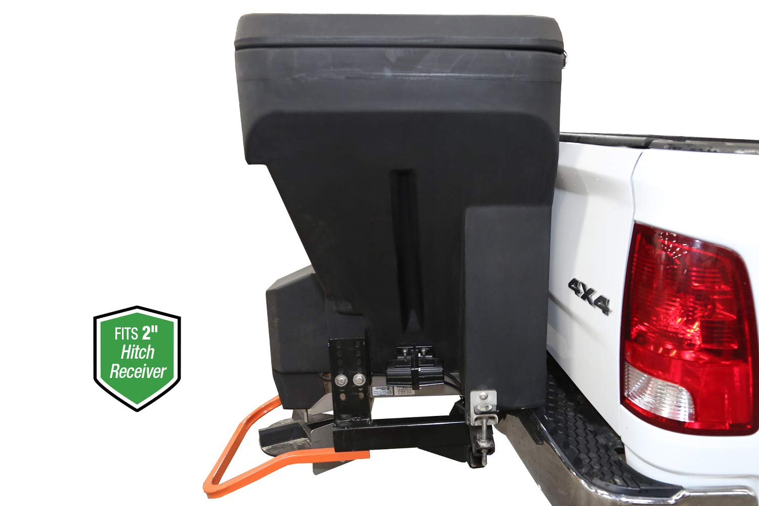 Buyers Products TGS07 Saltdogg Tailgate Salt Spreader, Made In The USA, 11 cu ft/825lb Capacity, Horizontal Auger Feed, Commerial Salt Spreader With Ground or Truck Bed Loading