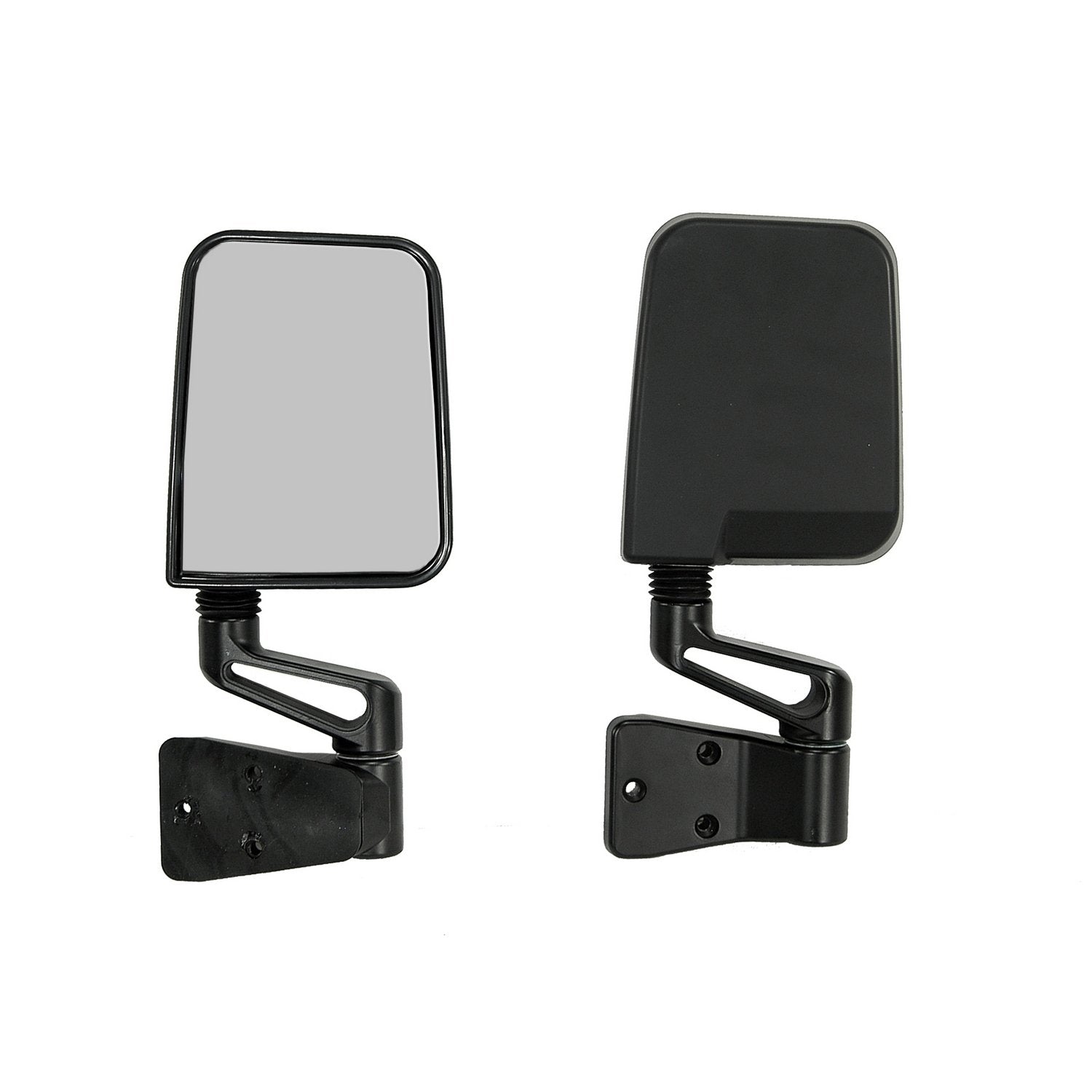 Door Mirror Kit, Rugged Ridge Pair, Black | 7694 | Fits 1987-2002 Jeep Wrangler YJ/TJ