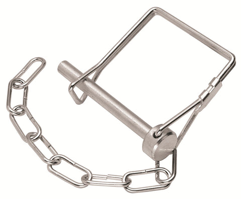 Replacement Tow Ready Hitch Pin and Chain Assembly for Pintle Hook 63020