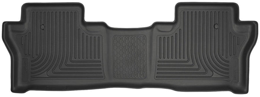Husky Liners Floor Mats Weatherbeater | Fits 2019-2025 Honda Passport; 2016-2022 Honda Pilot | 2nd Row, 1-pc Black - 19411