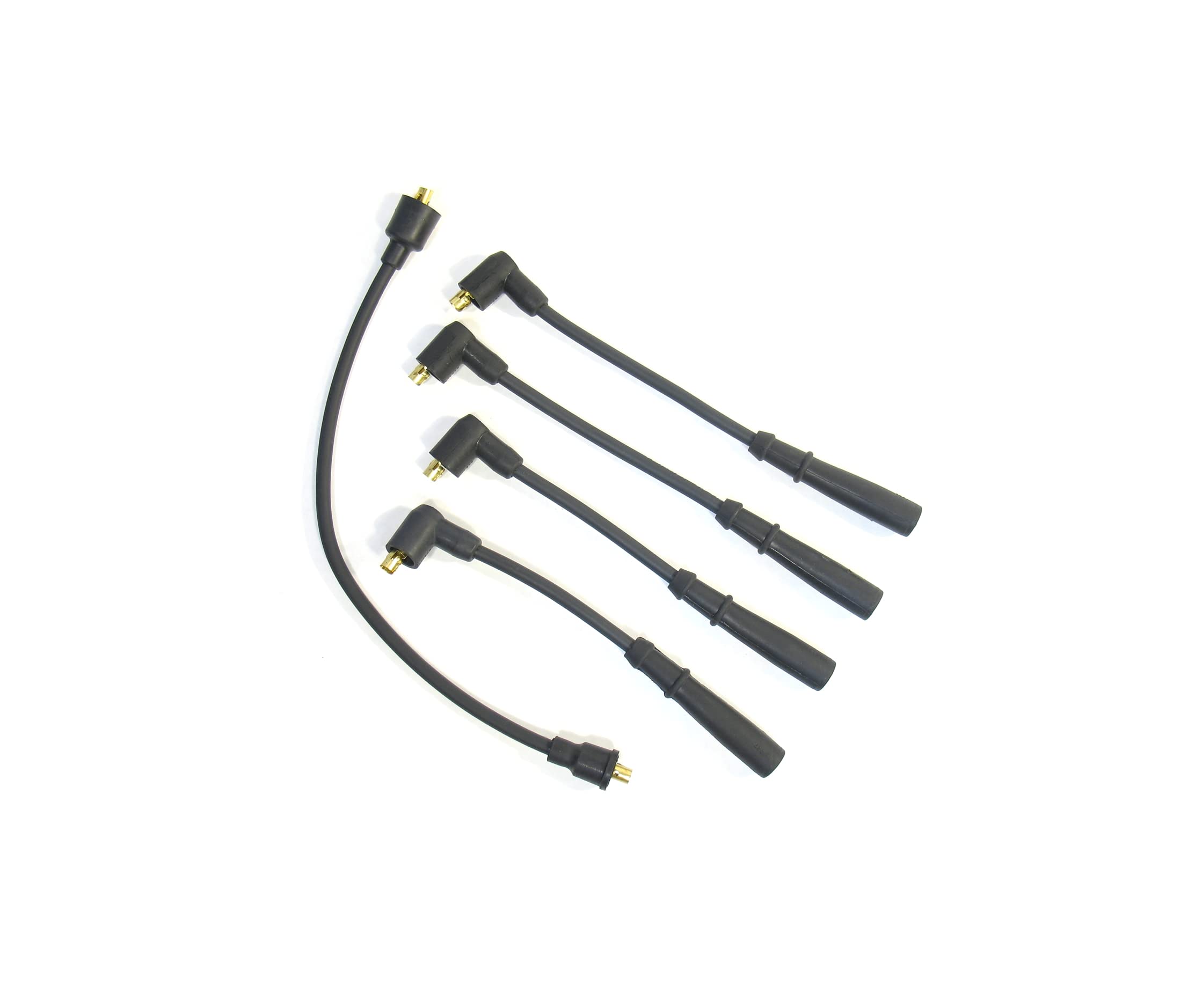 804208 Pertronix Flame-Thrower Black 8mm 4 Cylinder Spark Plug Wire
