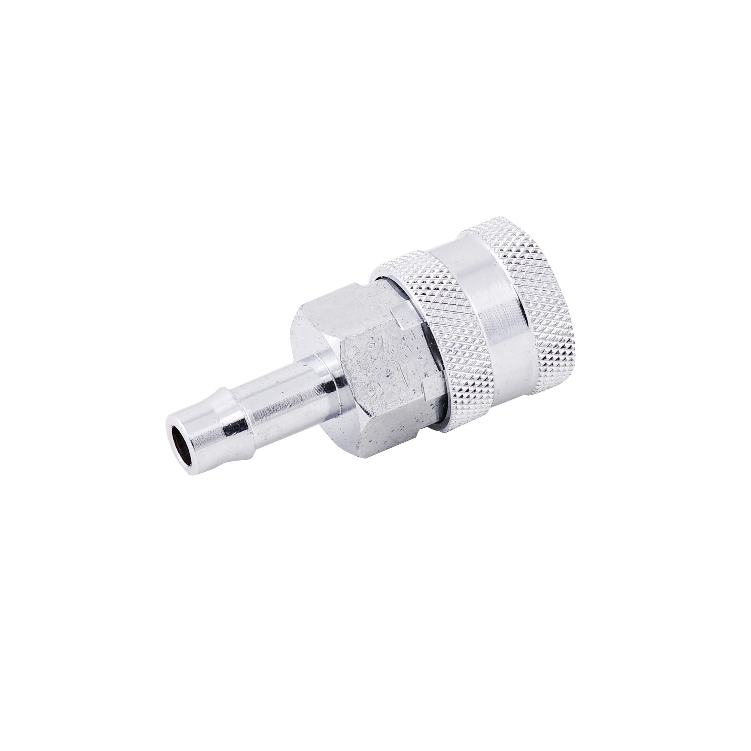 Whitecap F-7096C Chrome Plated Brass Quick Connector for Suzuki - 1/4" Barb Female (Small)
