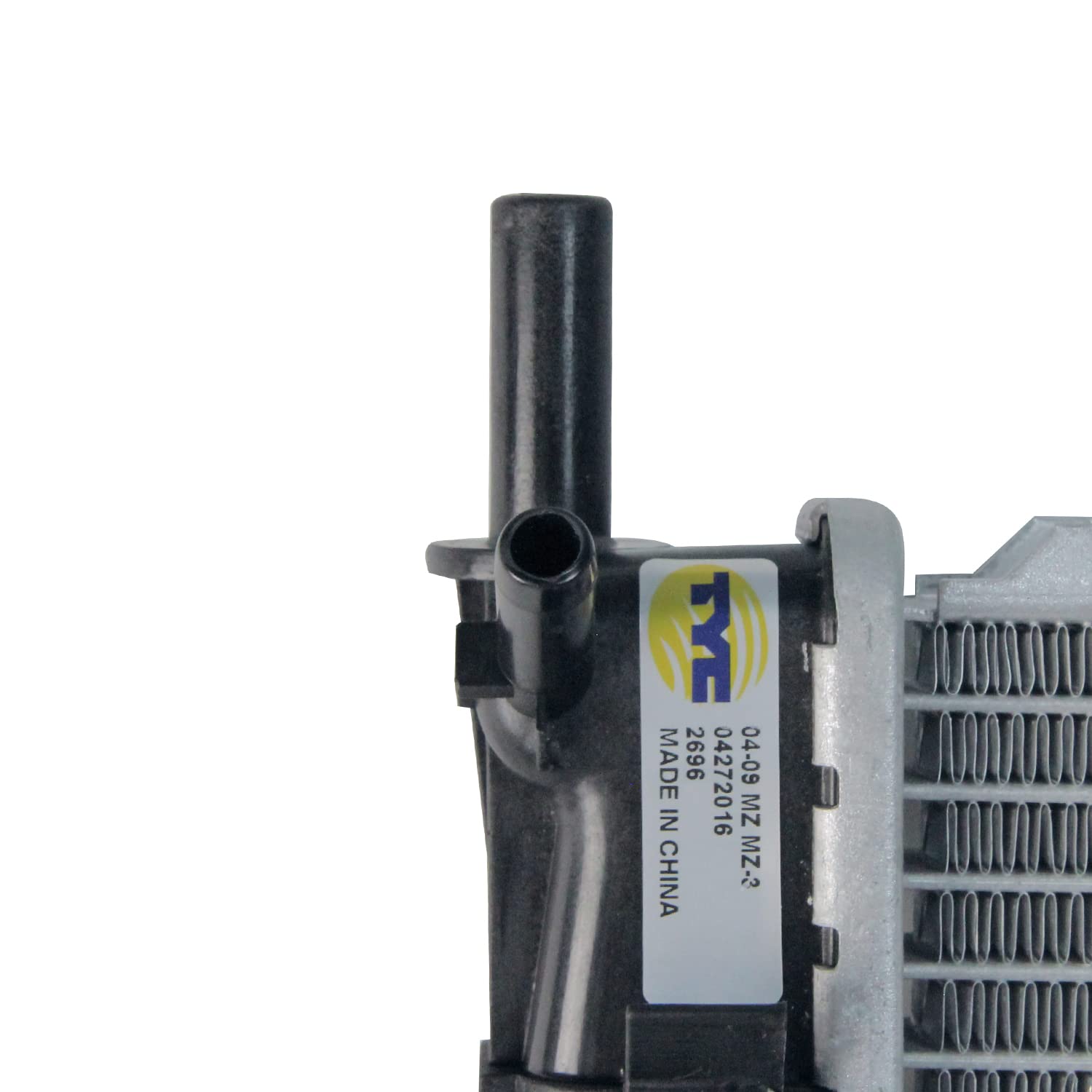 Radiator TYC 2696 Compatible with 2004-2009 Mazda Mazda3