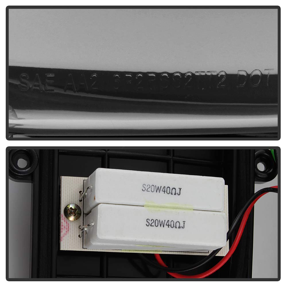 LED Tail Lights Xtune (ALT-ON-DRAM06-LBLED-BK)