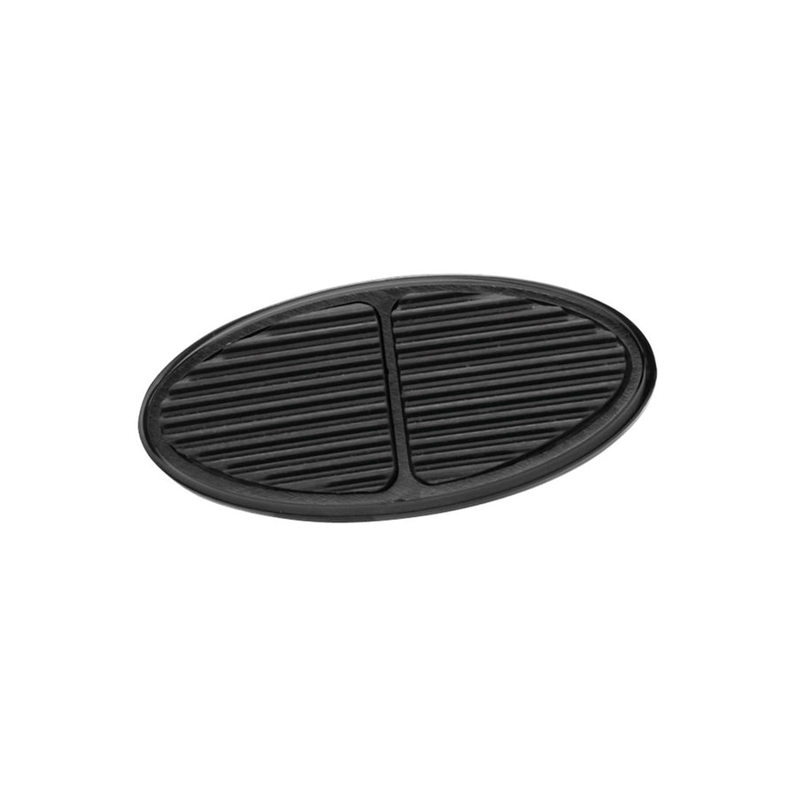 Black XBAG-6107 Oval Aluminum Lokar Brake Pad