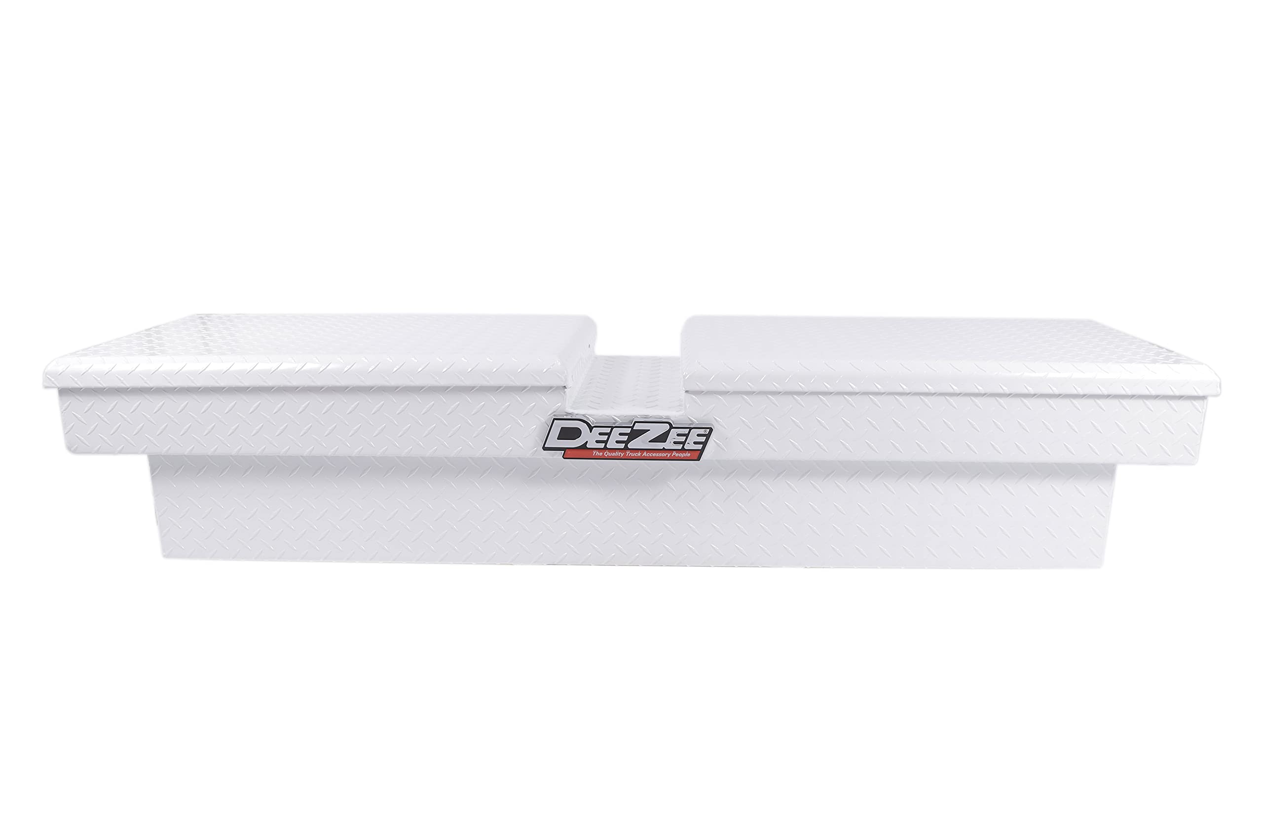 Dee Zee Full Size DZ8370WH White Double Lid (Gull Wing) Tool Box