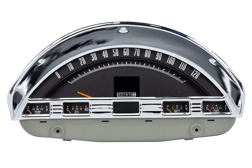Dakota Digital Retrotech Gauge Instrument System RTX-56F-PU-X Compatible with 1956 Ford Pickup F100