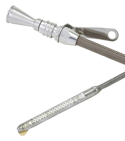 Lokar Brite 1220264 Mopar Big Block Anchor Tight Locking Flexible Engine Dipstick