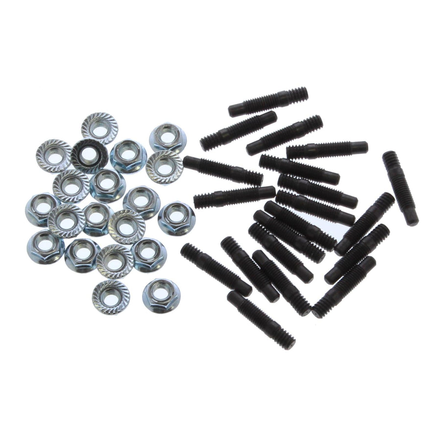 Milodon Valve Cover Stud Kit 85379 with Built-In Washer for Ford 351C/400M and Oldsmobile, Black