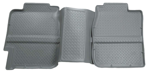 Husky Liners | Classic Style Fits 1999-2007 Silverado/Sierra 1500 Extended Cab, 1999-2007 Chevrolet Silverado/GMC Sierra2500/3500 Extended Cab | 2nd Seat Floor Liner, Grey | 61362